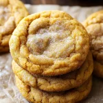 Chewy Pumpkin Snickerdoodle Cookies