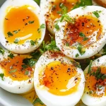 Jammy eggs recipe
