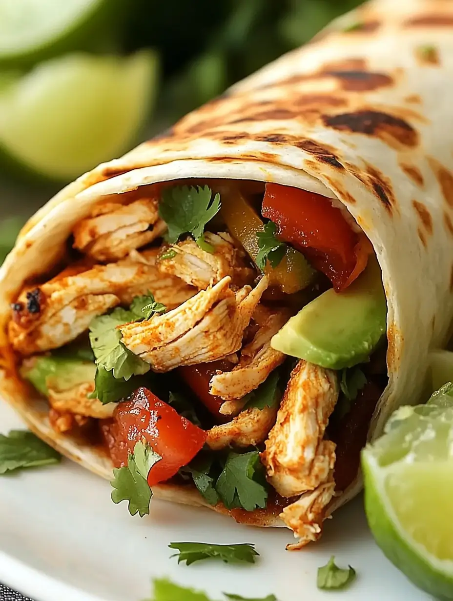 Chicken Avocado Wrap