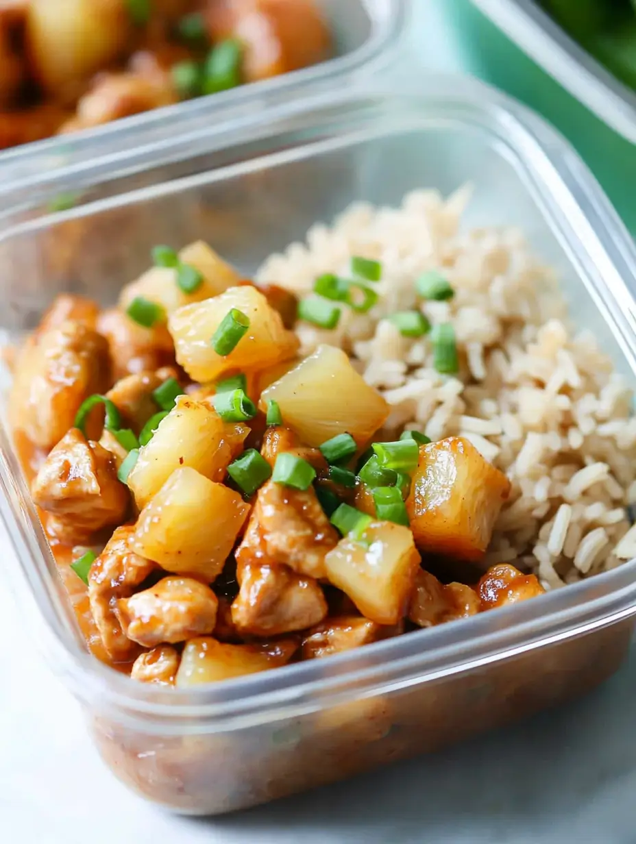 Spicy Pineapple Chicken