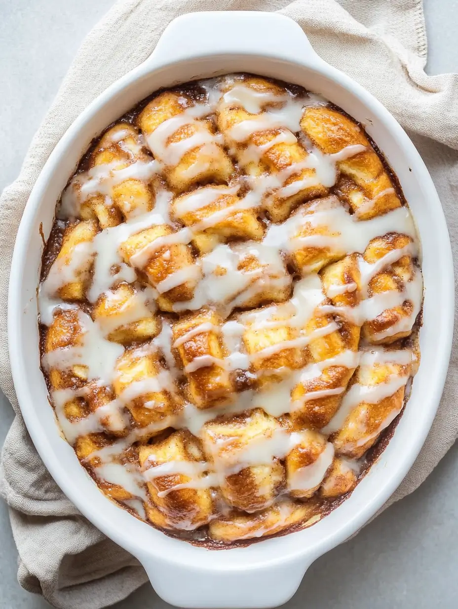 Cinnamon Roll Casserole