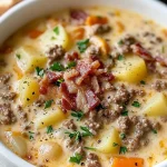 Cheeseburger Soup