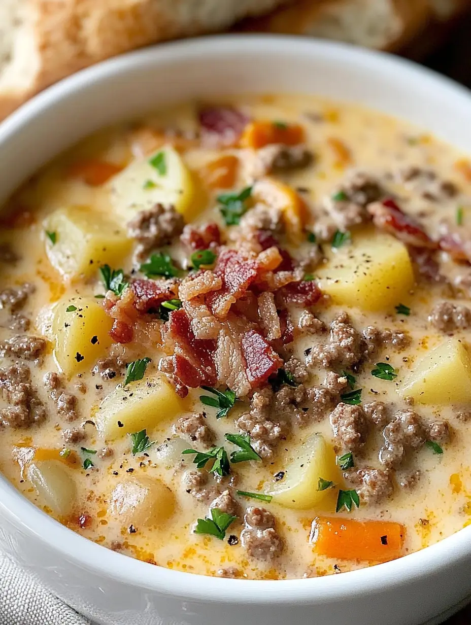 Creamy Beef Soup