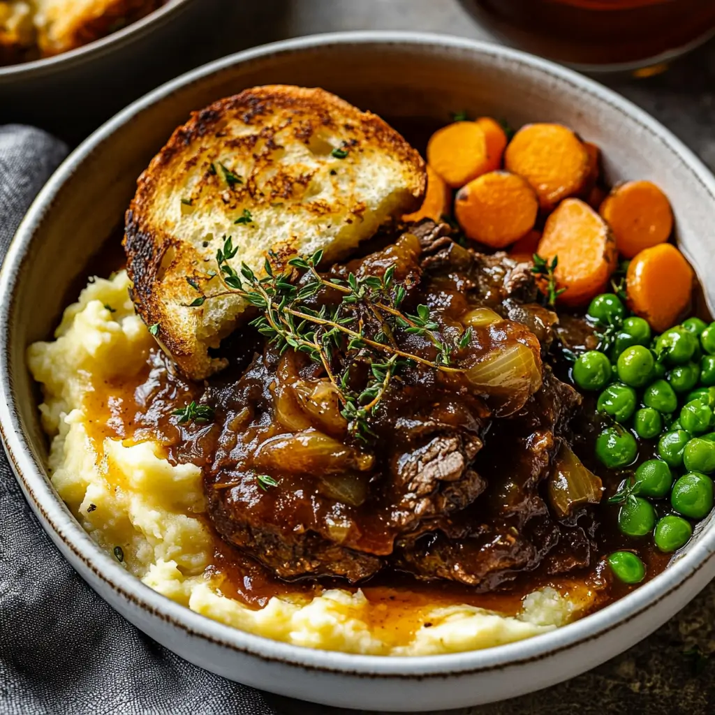 French Onion Braised Beef