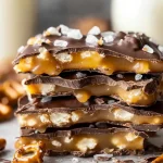 Salted Caramel Pretzel Bark