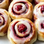 Raspberry Cinnamon Rolls