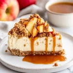 Apple Crisp Cheesecake