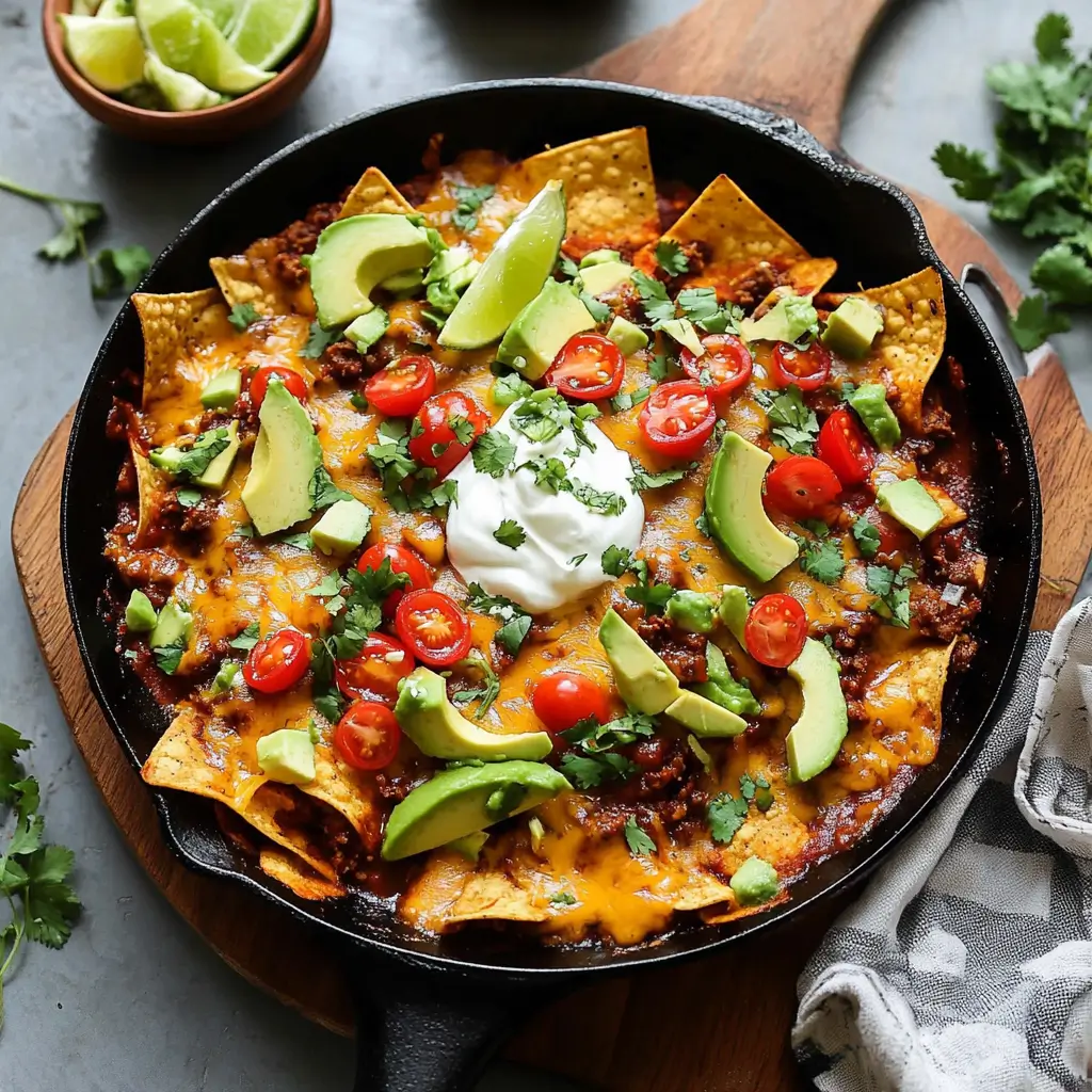 Beef Skillet Enchiladas