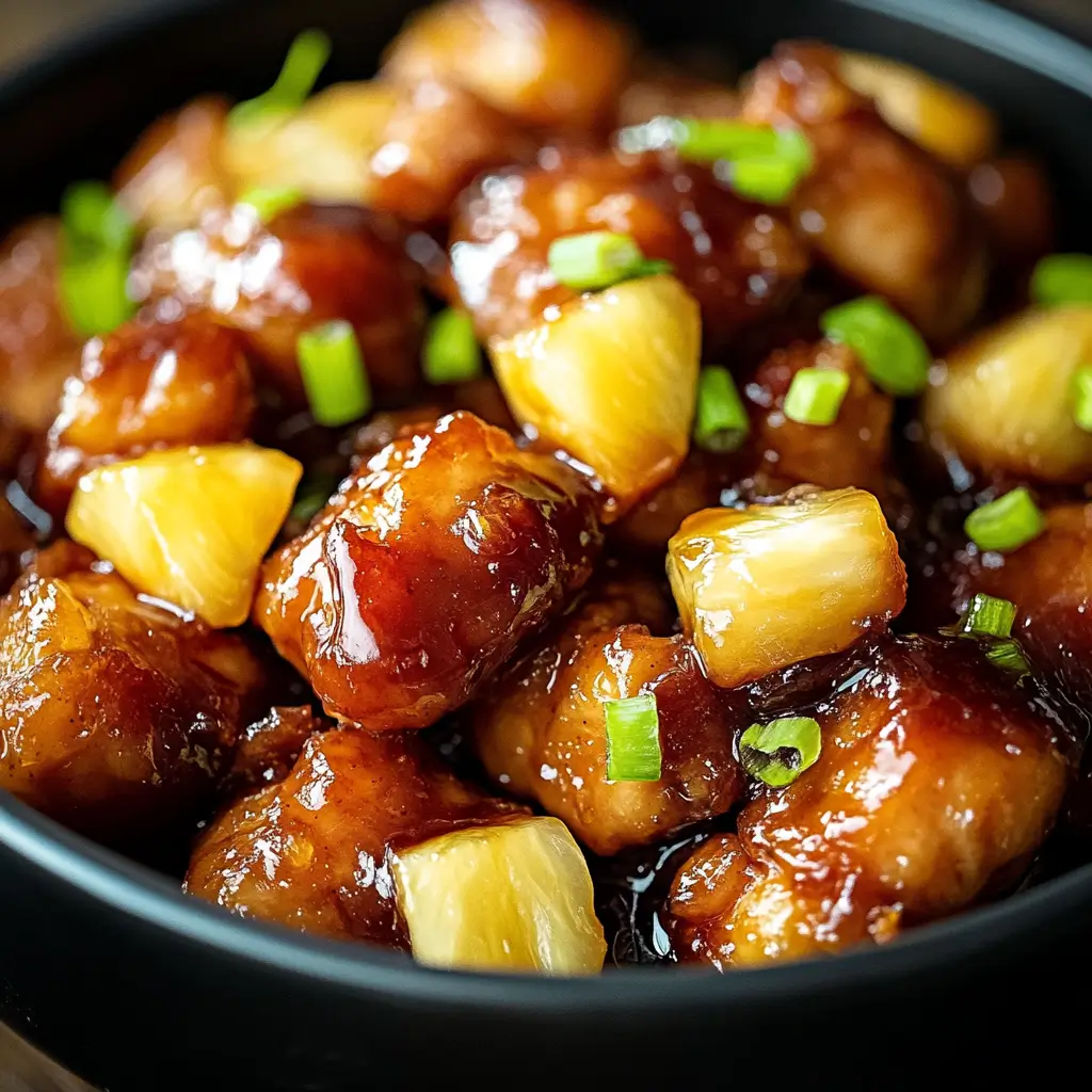 Brown Sugar Pineapple Chicken
