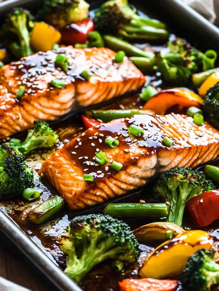 Sheet Pan Teriyaki Salmon
