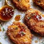Baked Crunchy Hot Honey Chicken