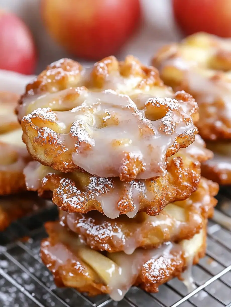 Air Fryer Apple Fritters
