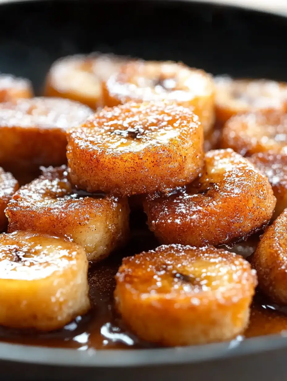 Pan-Fried Cinnamon Bananas