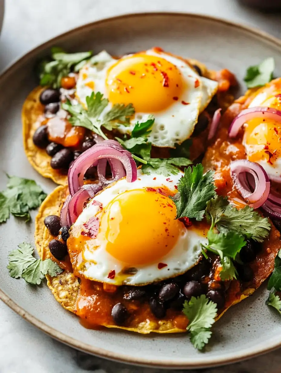 Red Chile Tostadas