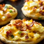 English Muffin Breakfast Pizzas