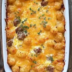 Cheesy Tater Tot Casserole