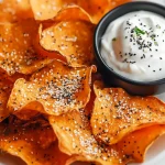 Sweet Potato Bagel Chips