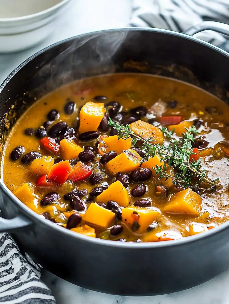 Black Bean Squash Stew
