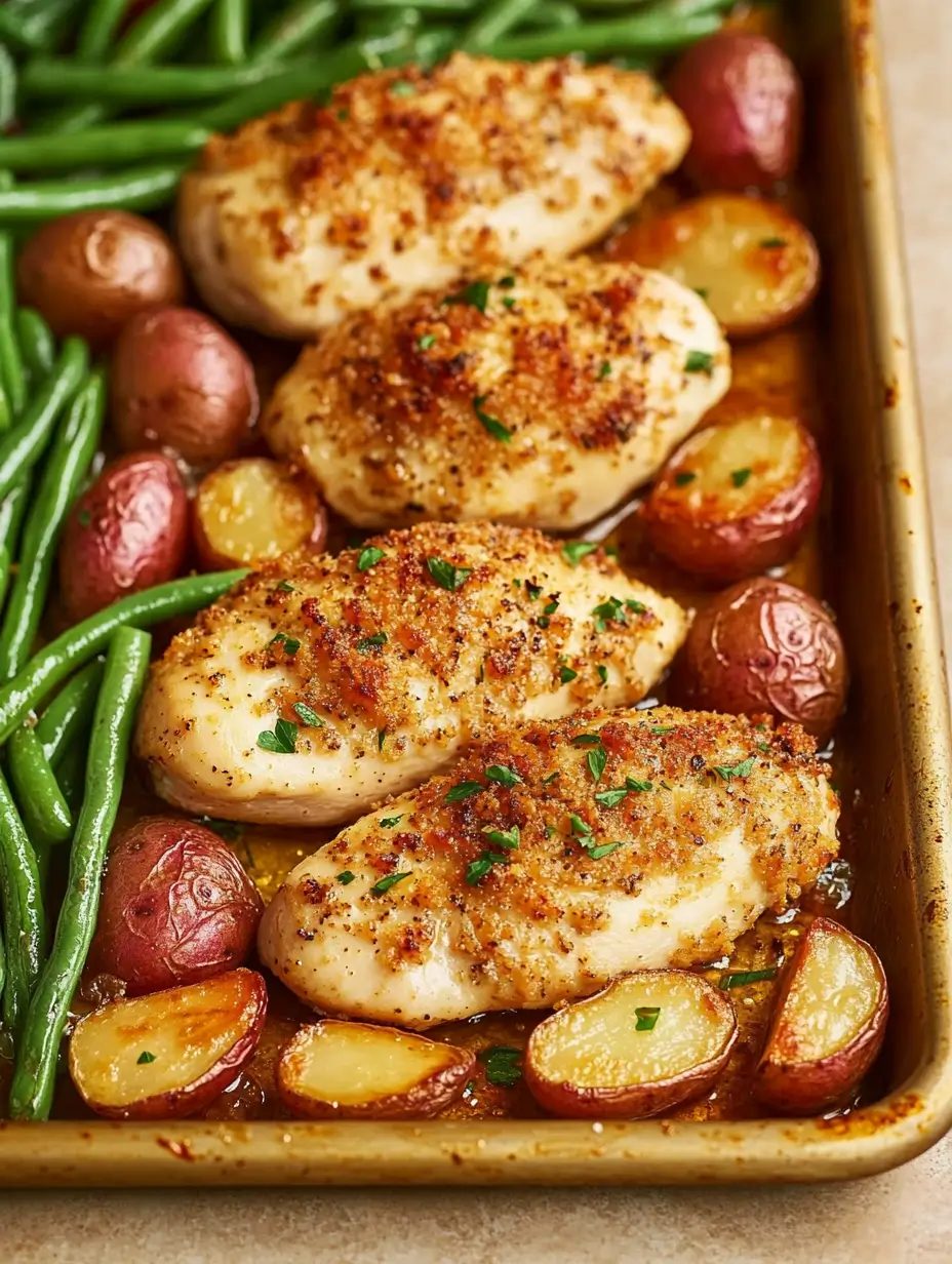 Crispy Baked Parmesan Chicken