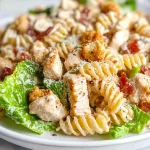 Chicken Caesar Pasta Salad