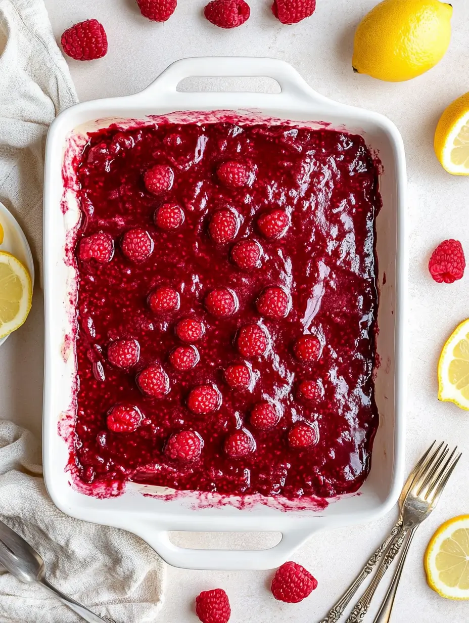 Fresh Raspberry Tiramisu