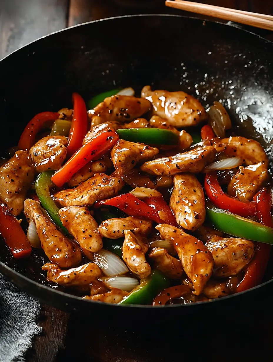 Black Pepper Chicken