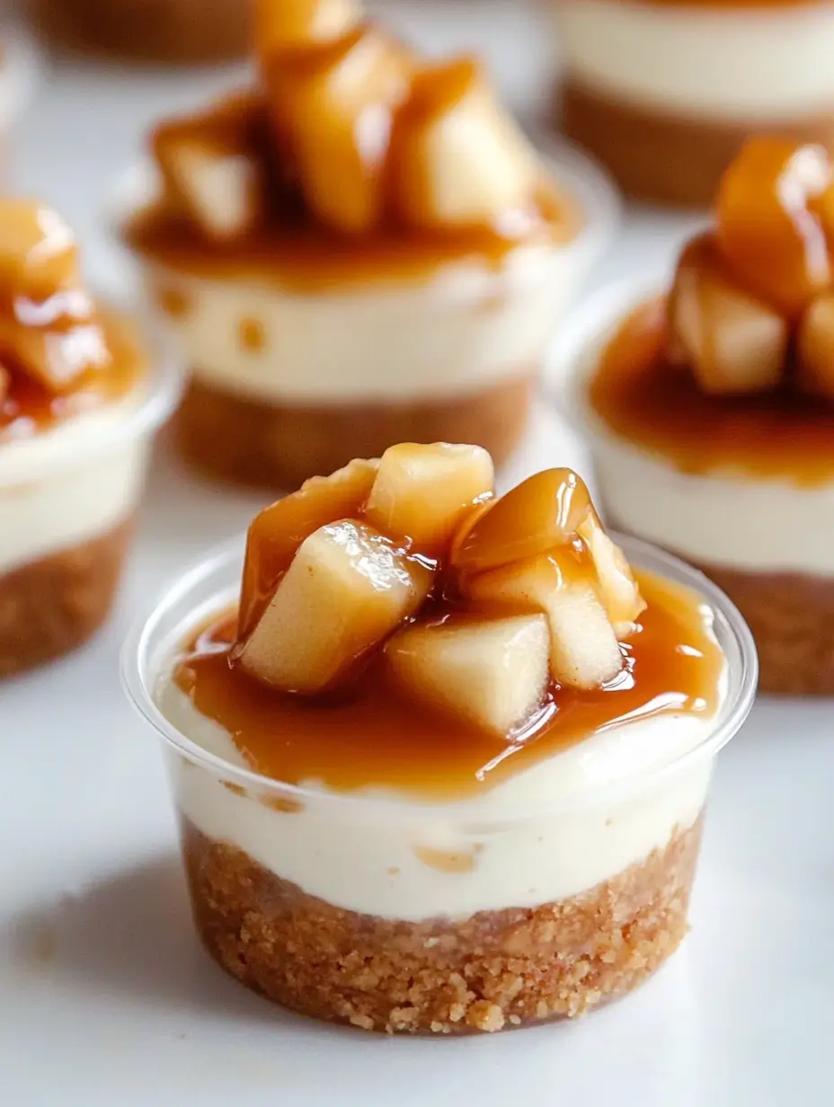 Caramel Apple Dessert Cups