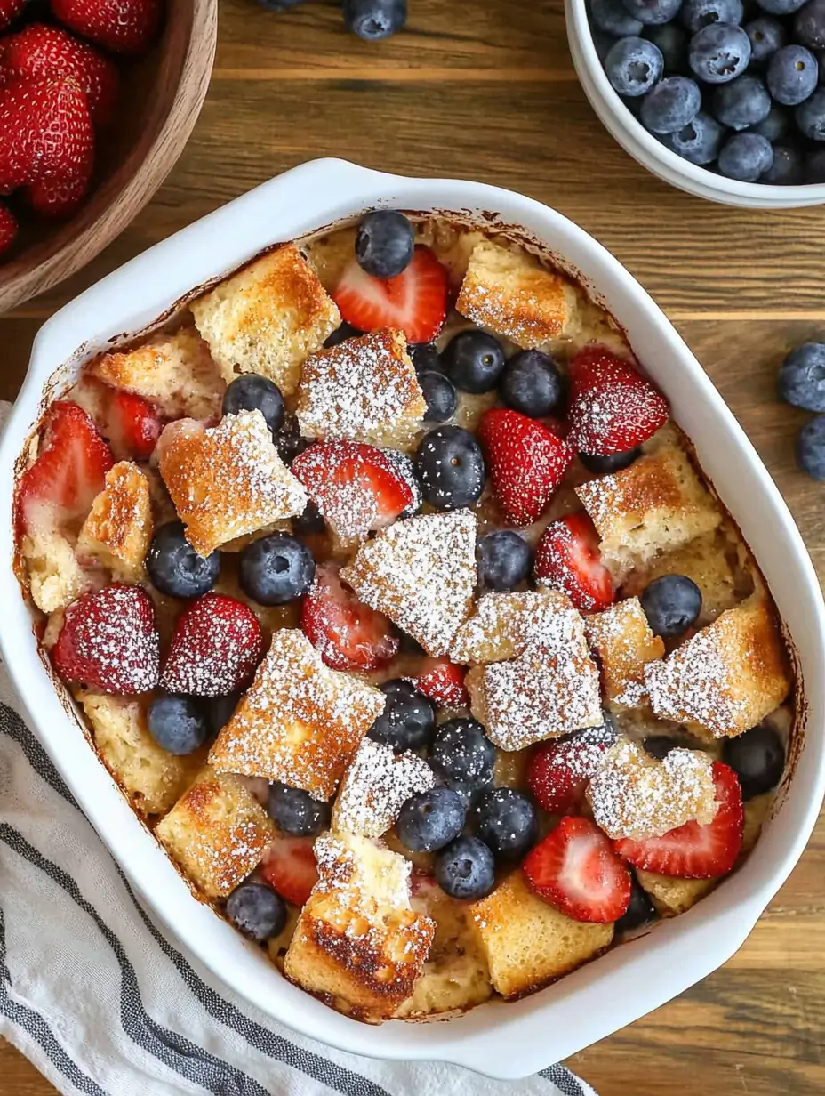 Berry French Toast Casserole
