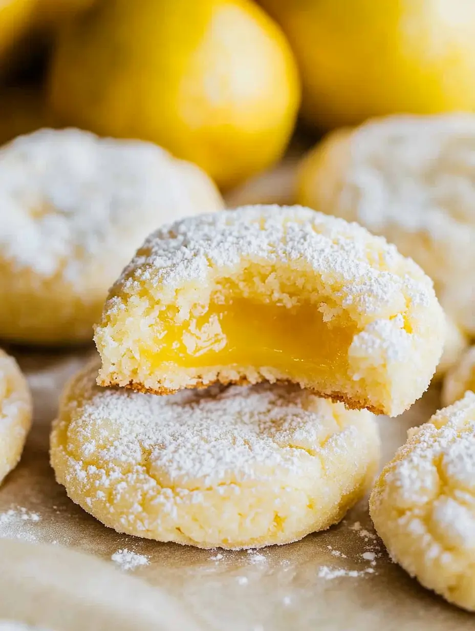 Lemon Bar Butter Cookies