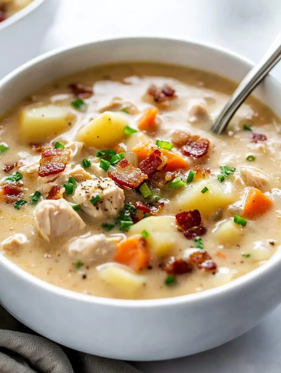 Creamy Chicken Potato Soup