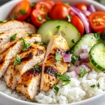 Healthy Greek Chicken Bowls