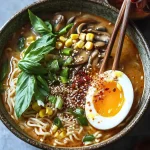 Spicy miso ramen