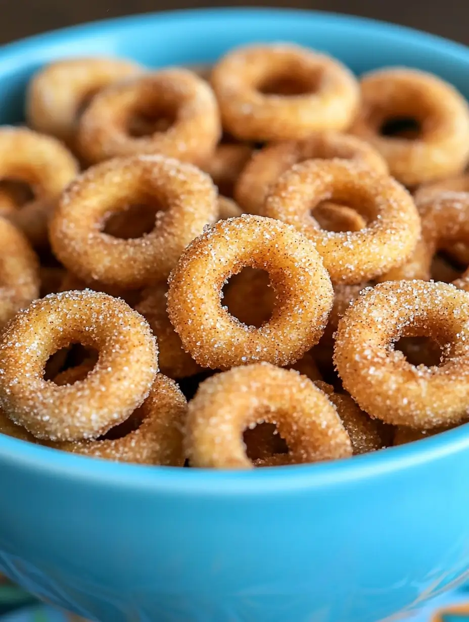Mini Doughnut Fried Cheerios