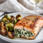 Spinach Cream Cheese Salmon