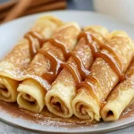 Cinnamon Roll Protein Crêpes