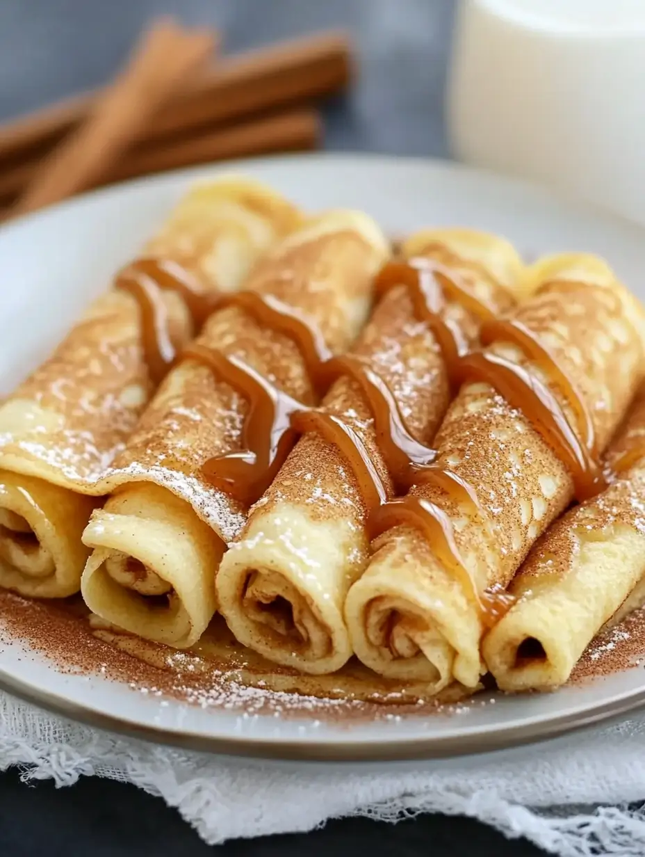  Cinnamon Roll Protein Crêpes