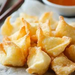 Sweet Cream Cheese Wontons