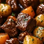 Slow Cooker Garlic Butter Beef