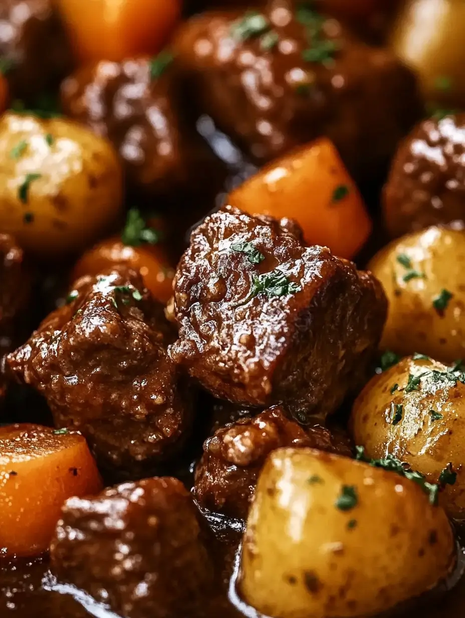 Slow Cooker Garlic Butter Beef
