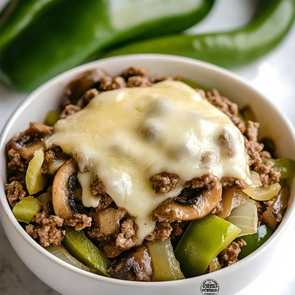 Philly Cheesesteak Bowls