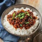 Korean-style ground turkey
