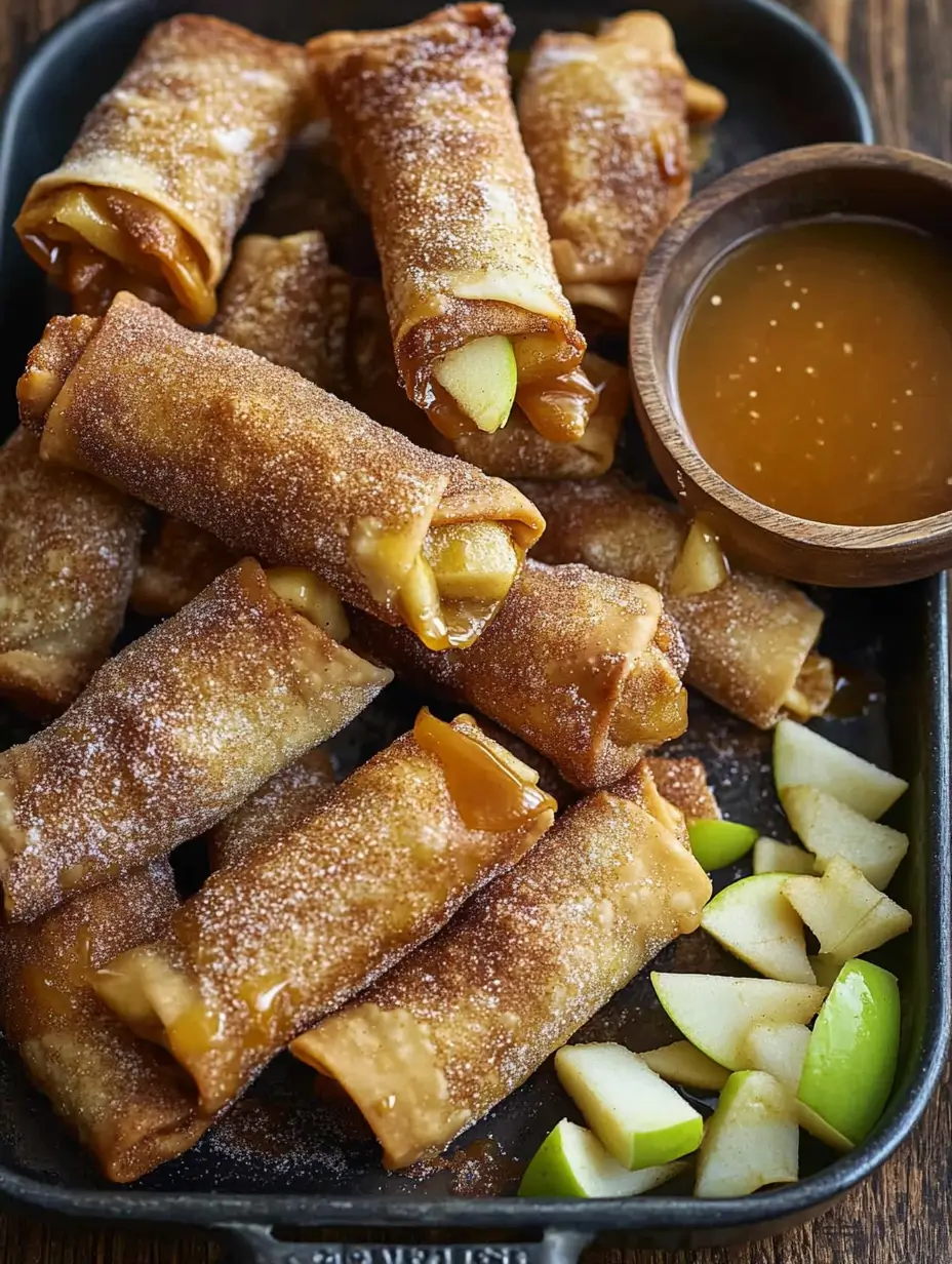 Apple Pie Egg Rolls