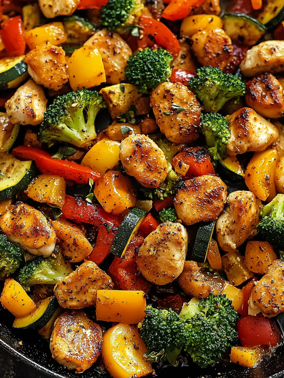 Healthy Chicken Skillet