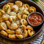 Crispy tortellini bites