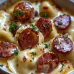 Slow Cooker Pierogi Casserole