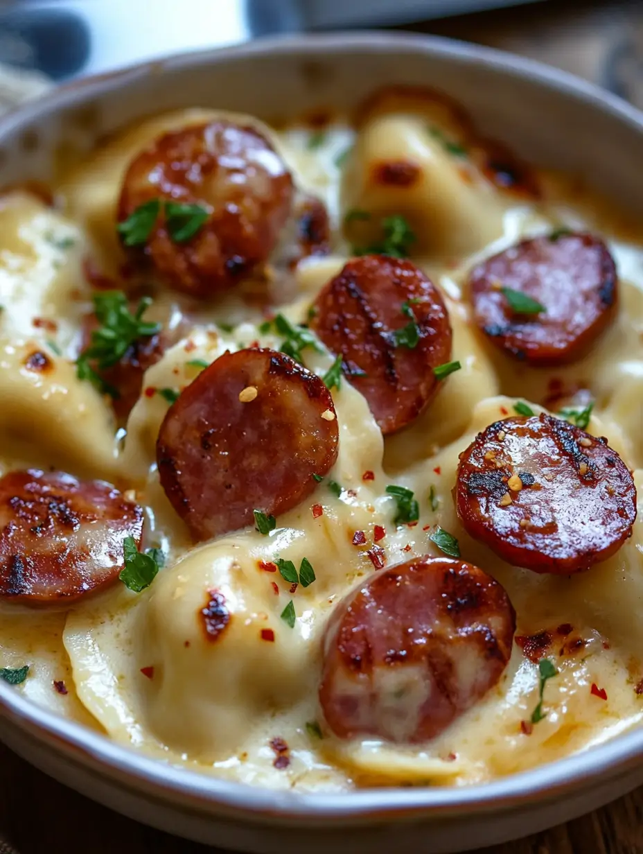Slow Cooker Pierogi Casserole