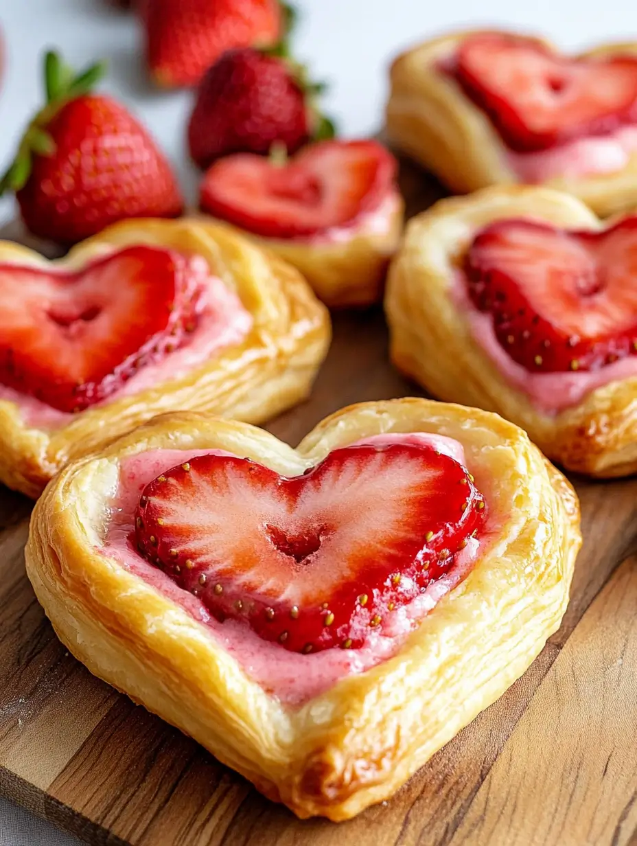 Strawberry Cream Cheese Danishes