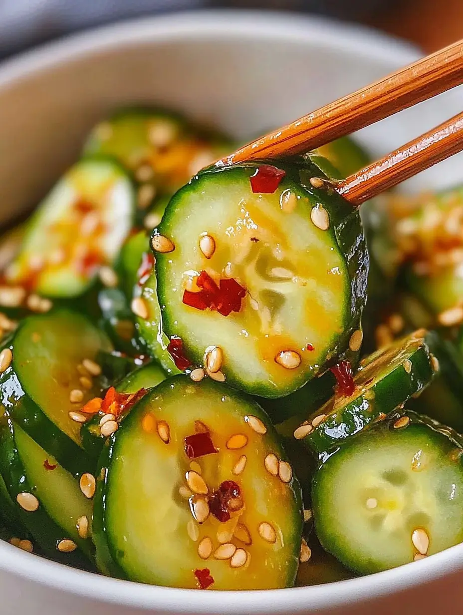 Easy Asian Cucumber Salad
