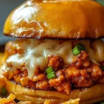 Cajun Chicken Sloppy Joes