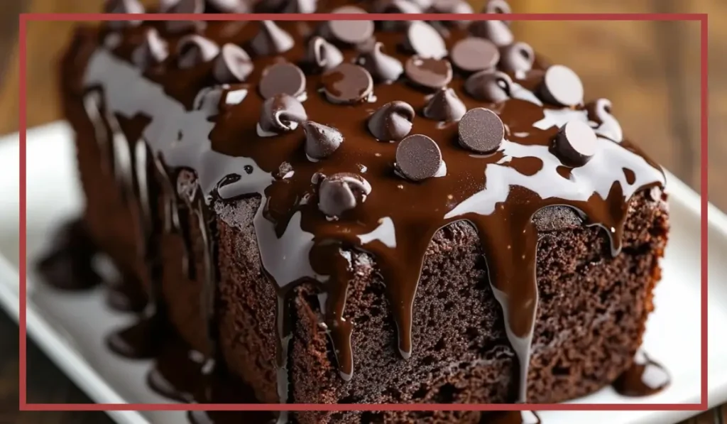Hot Fudge Brownie Bread